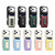 iPhone 17 Pro Sliding Card Holder Integrated Phone Case with Kickstand - Black