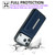 iPhone 17 Pro Solid Color Metal Buckle Card Slots Bag Phone Case - Blue