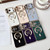 iPhone 17 Pro Solid Color Side Electroplating Butterfly MagSafe TPU Phone Case - Green