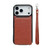 iPhone 17 Pro Solid Color Zipper 11-Card Slots Bag Phone Case with Lanyard - Brown