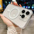 iPhone 17 Pro Space MagSafe Acrylic Hybrid TPU Phone Case - Transparent