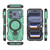 iPhone 17 Pro Star Ring Metallic Pivot Bracket Magnetic Phone Case - Green