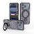 iPhone 17 Pro Star Ring Metallic Pivot Bracket Magnetic Phone Case - Purple