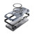 iPhone 17 Pro Star Ring Metallic Pivot Bracket Magnetic Phone Case - Purple
