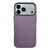 iPhone 17 Pro Tech Textured Hollow MagSafe PC Phone Case, No AI Camera Button - Purple