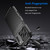 iPhone 17 Pro Thunderbolt Shockproof Soft TPU Phone Case - Black