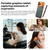iPhone 17 Pro TPU Frame Frosted Writing Board Shockproof Phone Case with Pen - Black