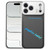 iPhone 17 Pro TPU Frame Frosted Writing Board Shockproof Phone Case with Pen - Silver
