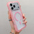 iPhone 17 Pro Transparent Matte TPU Hybrid PC 3-in-1 MagSafe Phone Case - Pink
