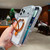 iPhone 17 Pro Transparent Pivot Metal Holder Magnetic Phone Case - Dark Blue