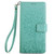 iPhone 17 Pro Tree & Deer Embossed Leather Phone Case - Green