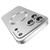 iPhone 17 Pro Ultra thin Metallic TPU MagSafe Phone Case with Lens Film - Silver