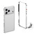 iPhone 17 Pro Ultra-Thin Alloy Metal Frame Shockproof Phone Case - Silver