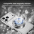 iPhone 17 Pro Ultra-Thin Alloy Metal Frame Shockproof Phone Case with  Lens Frame - Silver