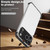 iPhone 17 Pro Ultra-thin Frameless Titanium Alloy Four Corner Shockproof Phone Case - Black