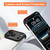 iPhone 17 Pro Ultra-thin Frameless TPU Four Corner Airbags Shockproof Phone Case with Lens Film - Titanium Gray