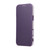 iPhone 17 Pro Ultra-thin Rotation Holder Magnetic Plating Vegan Leather Phone Case - Purple