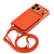 iPhone 17 Pro VIETAO Litchi Texture Wallet PU Phone Case with Lanyard - Orange