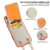 iPhone 17 Pro VIETAO Litchi Texture Wallet PU Phone Case with Lanyard - White