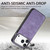 iPhone 17 Pro Vintage Leather PC Back Cover Phone Case - Purple