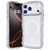 iPhone 17 Pro Wave Glitter MagSafe Magnetic TPU Phone Case - Transparent White