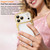 iPhone 17 Pro Wave Twisting Star Diamond Shockproof Electroplate TPU Phone Case - Gold