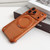 iPhone 17 Pro Weasel Original Color Metal Frameless 360 Rotation Holder Magnetic Phone Case - Orange