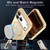 iPhone 17 Pro XDcase Metal Lens Frame Skin Feel Magnetic Phone Case - Gold