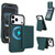 iPhone 17 Pro YM030 Retro Faux Leather Magnetic Detachable Wallet Phone Case - Green