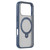 iPhone 17 Pro ZGA 360 Pivot Holder Magsafe PC Hybrid TPU Phone Case - Blue