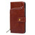 iPhone 17 Pro Zipper Bag Leather Phone Case - Brown