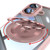 iPhone 17 360 Holder Magsafe Acrylic Hybrid TPU Phone Case - Pink
