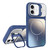 iPhone 17 AG Frosted Lens Holder MagSafe Phone Case - Royal Blue