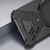 iPhone 17 Armor 360 Holder Frameless Alloy MagSafe Phone Case - Black