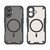 iPhone 17 Armor Glaze MagSafe Magnetic Phone Case - Black