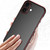 iPhone 17 Aurora Series Lens Protector + Metal Frame Phone Case - Black Red
