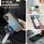 iPhone 17 AutSpace A12 MagSafe Magnetic RFID Card Bag Phone Case - Khaki
