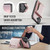 iPhone 17 AutSpace A13 MagSafe Magnetic RFID Flip Card Bag Phone Case - Rose Gold