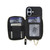 iPhone 17 AwQuer 2 in 1 Crossbody Zipper Wallet Leather Back Phone Case - Black