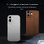 iPhone 17 AZNS 3D Embossed Skin Feel Phone Case - Brown