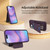 iPhone 17 BETOPNICE Vertical Flip Detachable MagSafe Wallet Phone Case - Purple
