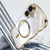 iPhone 17 Big Wave Electroplating MagSafe Magnetic Phone Case - Gold