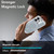 iPhone 17 Bright Color Blocking Camera Bracket Magnetic Phone Case - Grey