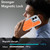 iPhone 17 Bright Shadow Two-color MagSafe Magnetic Phone Case - Orange