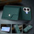 iPhone 17 Button Card Bag RFID Anti-theft Phone Case - Green
