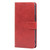 iPhone 17 Calf Texture Buckle Flip Leather Phone Case - Red