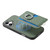 iPhone 17 Carbon Fiber Ring Side Insert Card Bag MagSafe Phone Case - Green