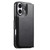 iPhone 17 CaseNeo Finger Grip Strap MagSafe Leather Phone Case - Black