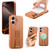 iPhone 17 CaseNeo Finger Grip Wristband MagSafe Back Phone Case - Brown