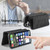 iPhone 17 CaseNeo MagSafe RFID Anti-theft Zipper Wallet Retro Leather Phone Case - Black